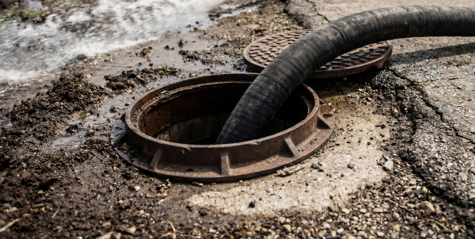sewage cleanup